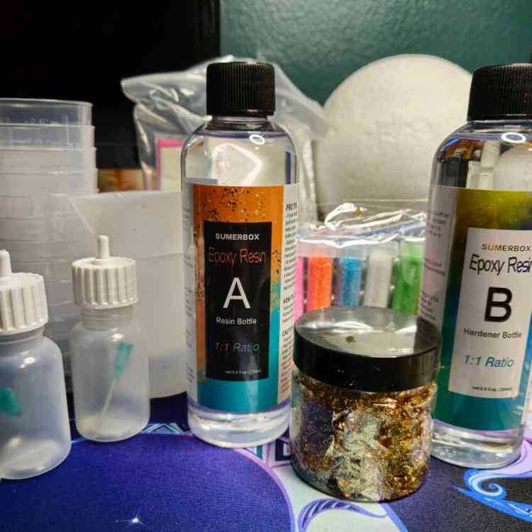 Supplies for Resin Pouring